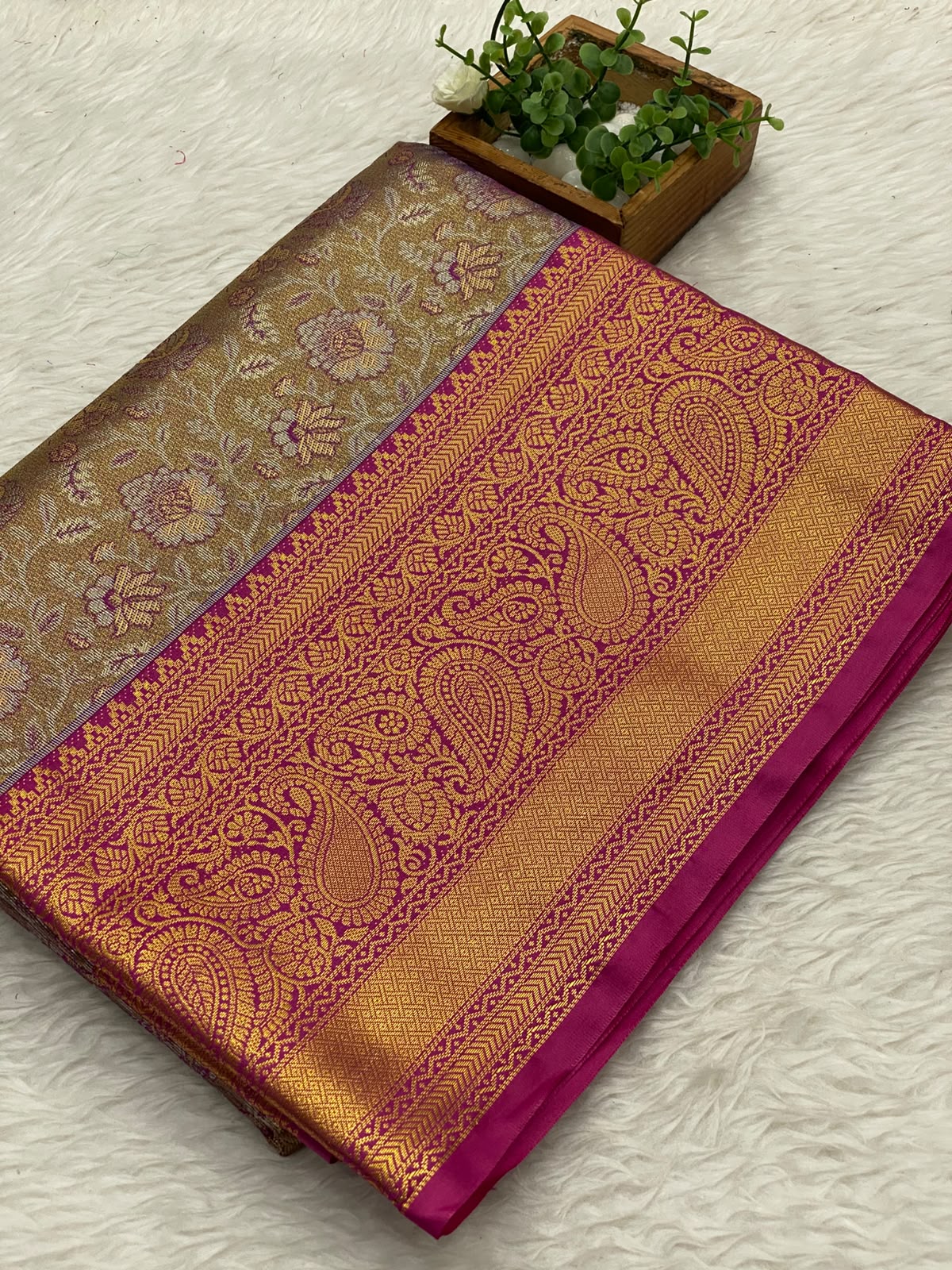 Semi Dharmavaram Pattu Saree