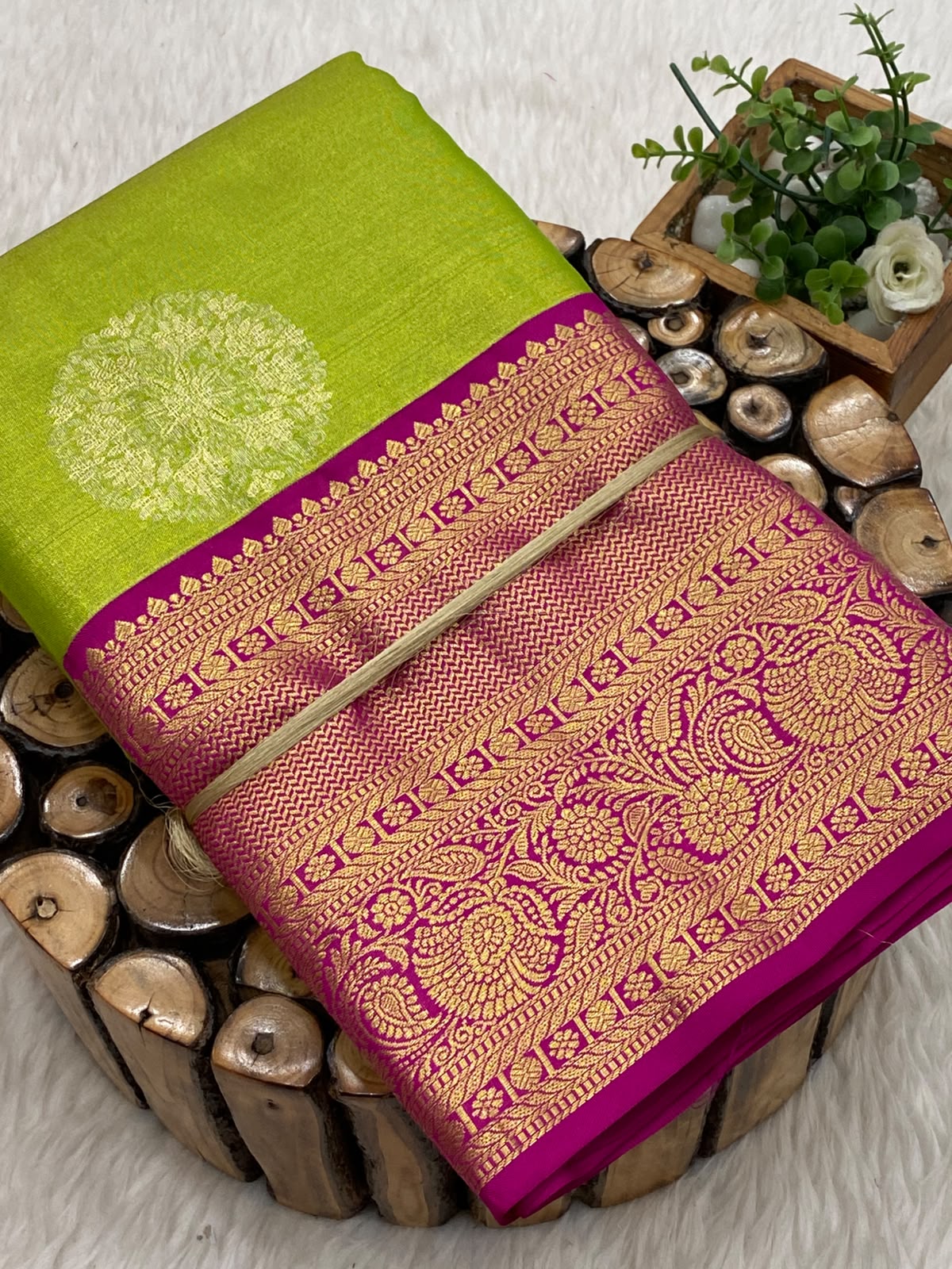 Swayamwara Tissue Bridal Saree