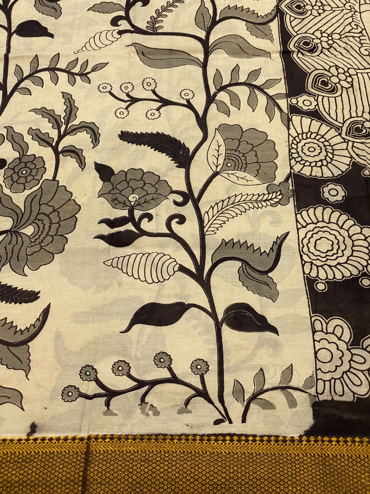 Nizam Border Kalamkari Duppata - vol1