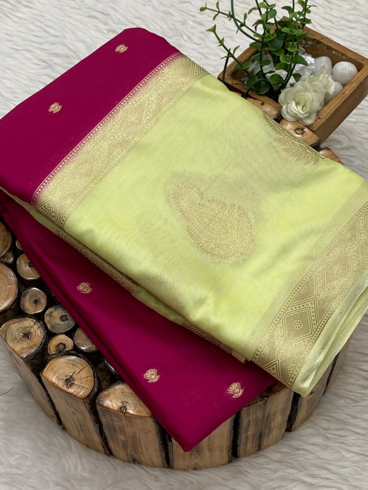Premium Mysore Crepe Silk Sarees -VOL2