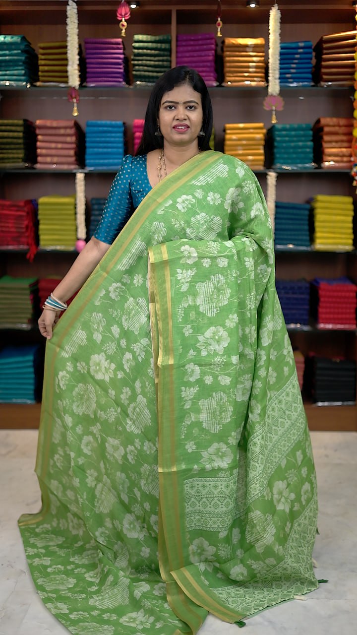Linen Cotton Saree-Vol1