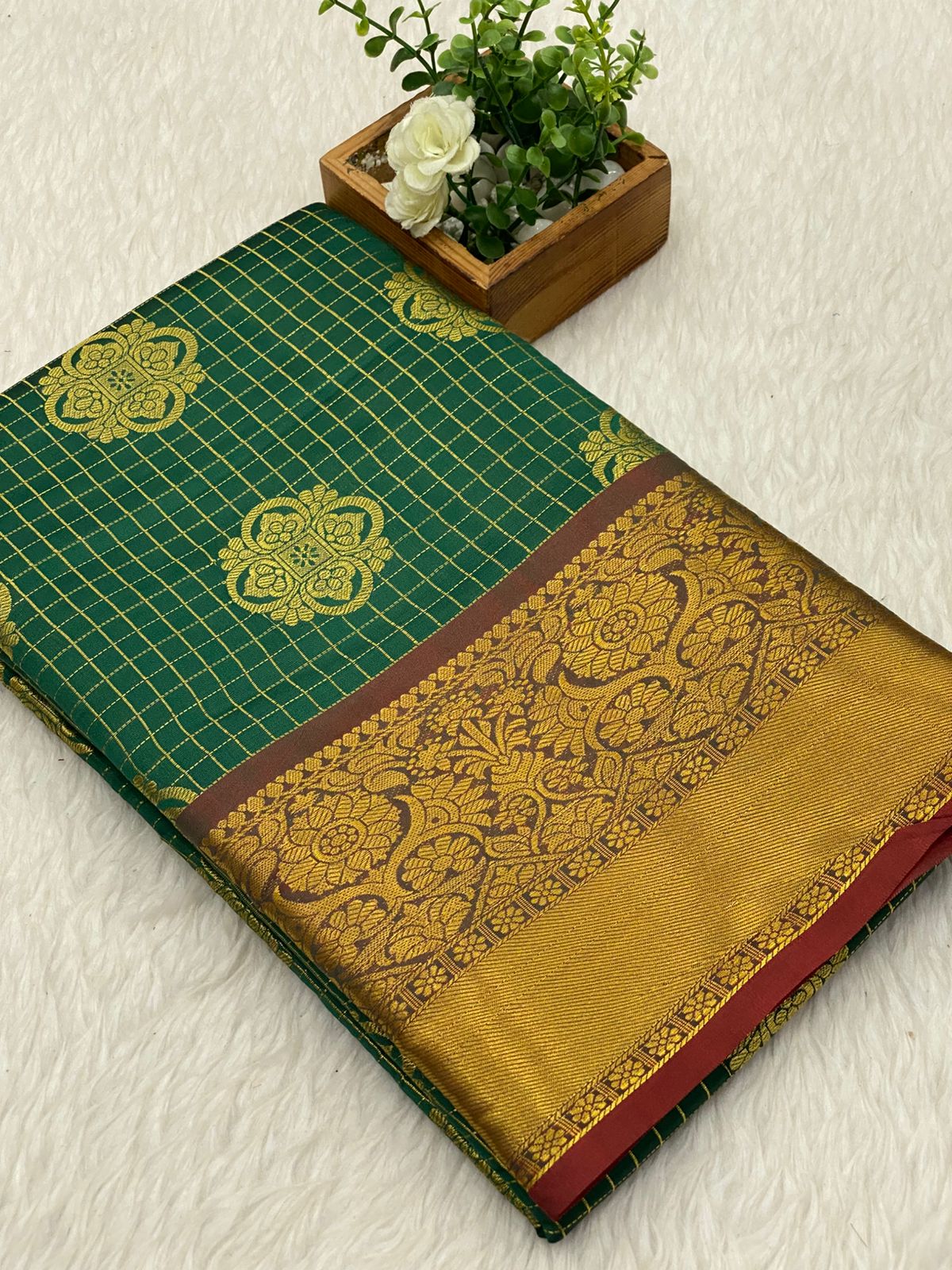 Banarasi Katan Bridal Saree