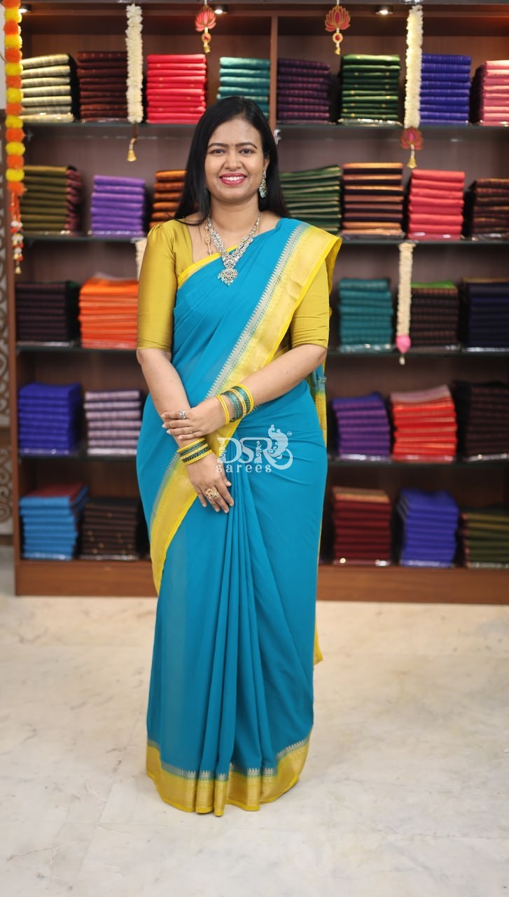 Mysore georgette Sarees