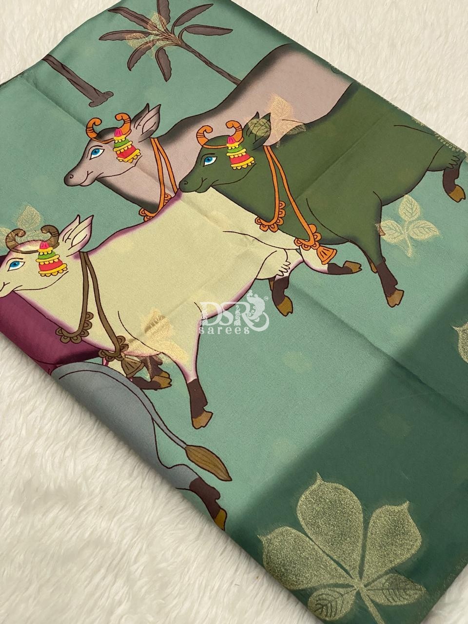 Munga Tussar Silk Sarees