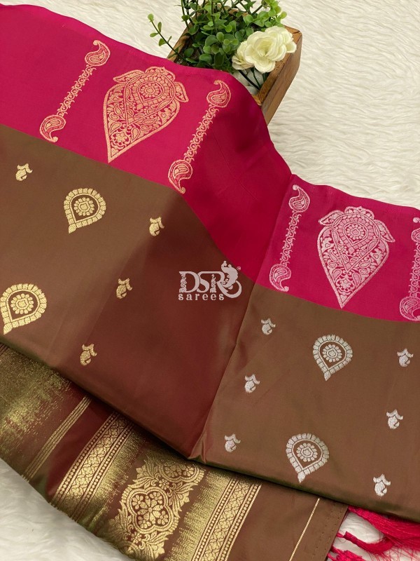 Premium Kanchi Soft Silk Saree