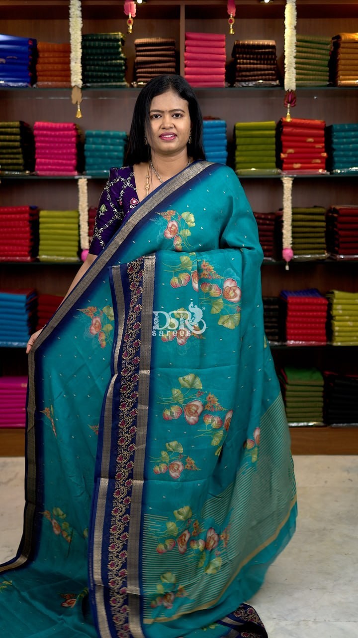 Viscose Chiffon Sarees
