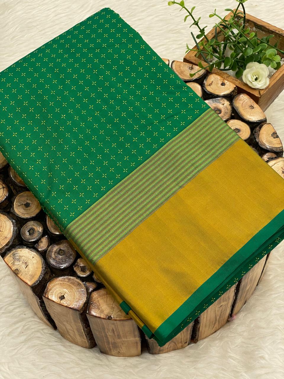Arani Pooja Dots Saree