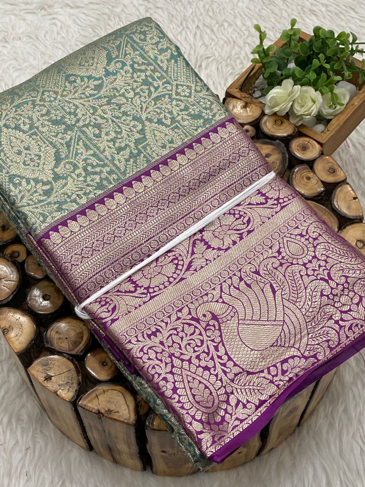 Tissue Bridal Sarees