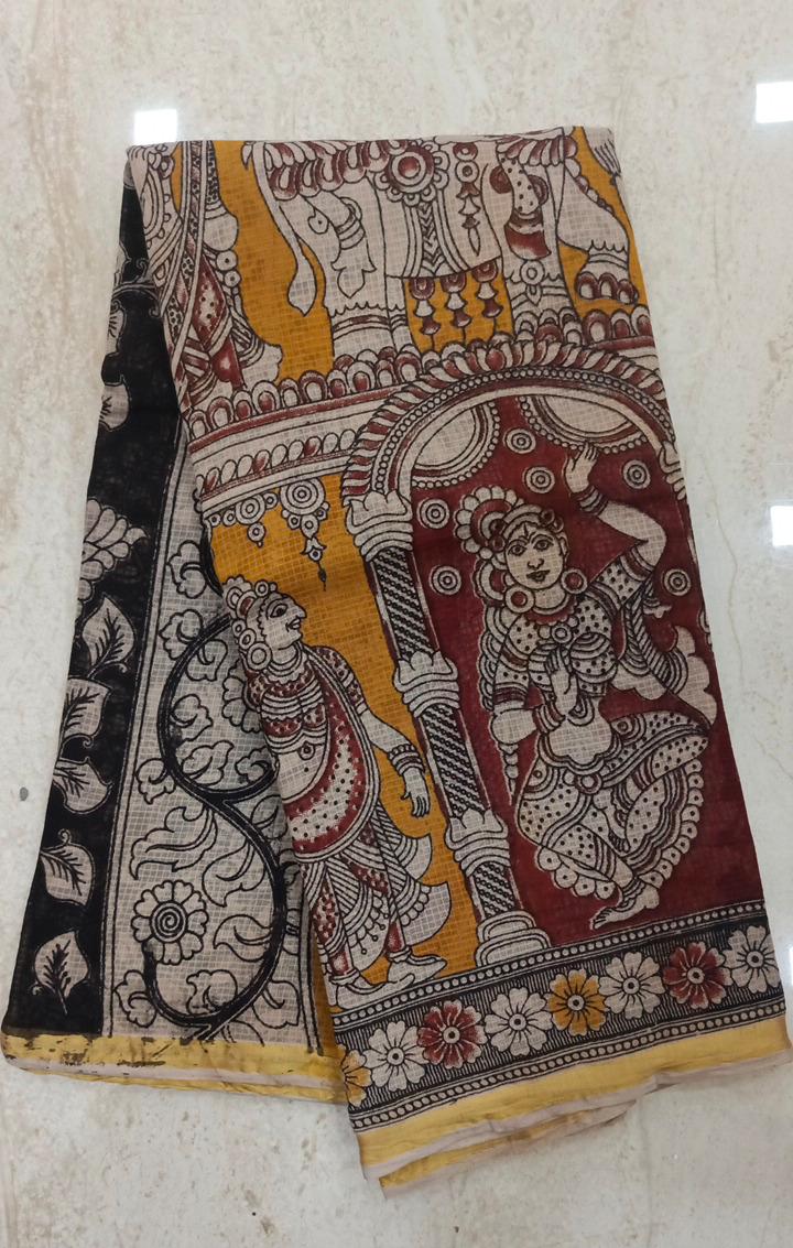 Kota Cotton Sarees with Zari