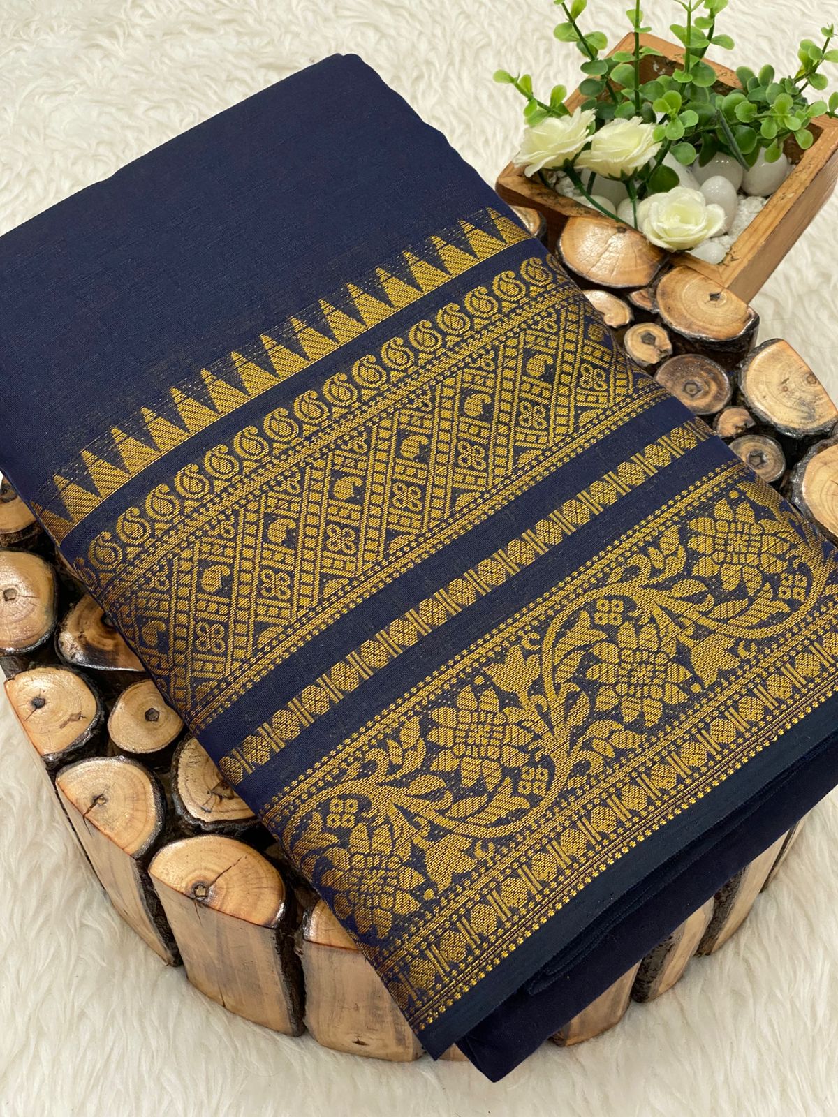 Poly Cotton Saree