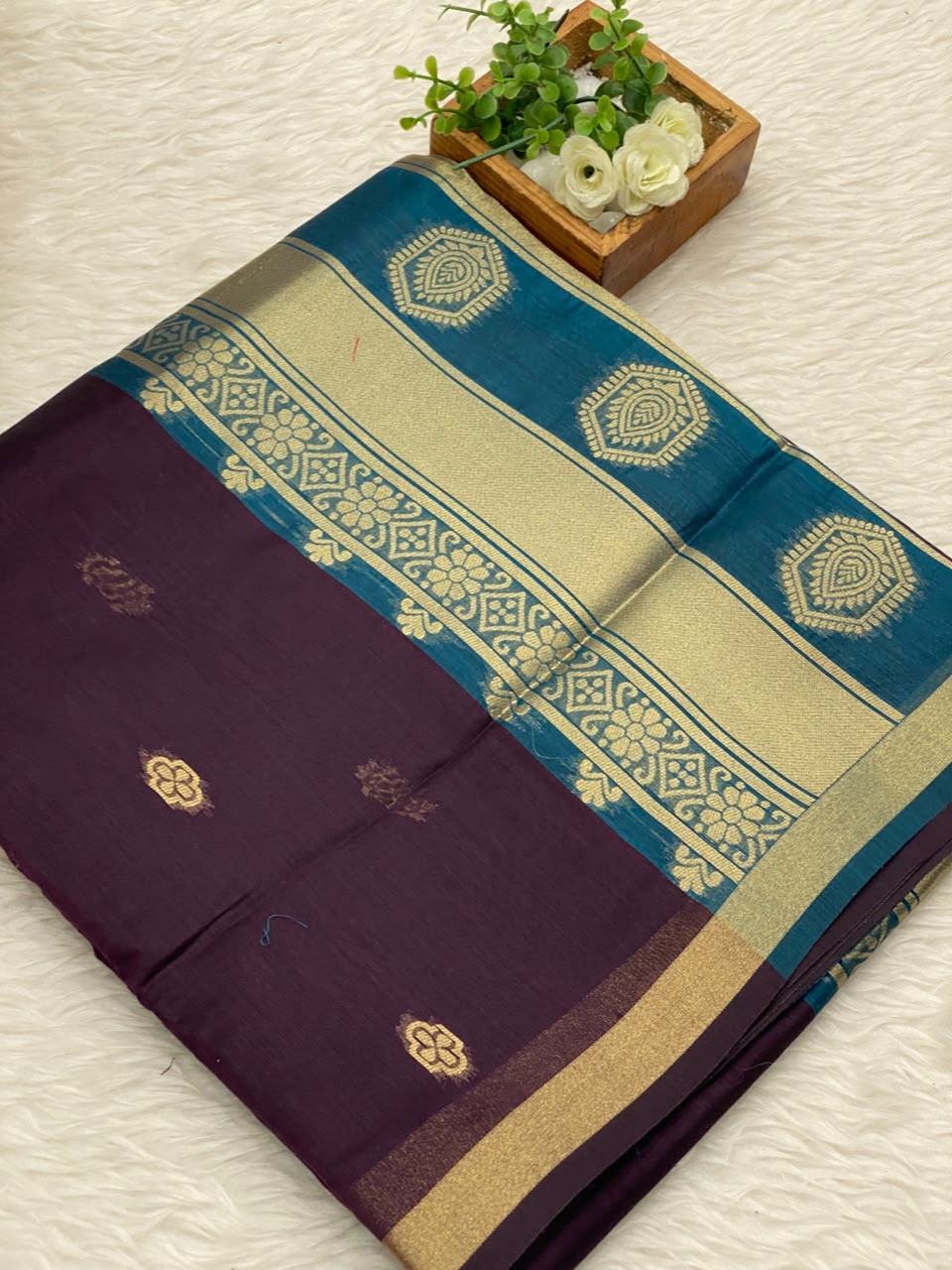 Kanchi Cotton Saree