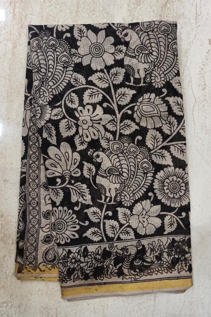 Kota net Kalamkari sarees