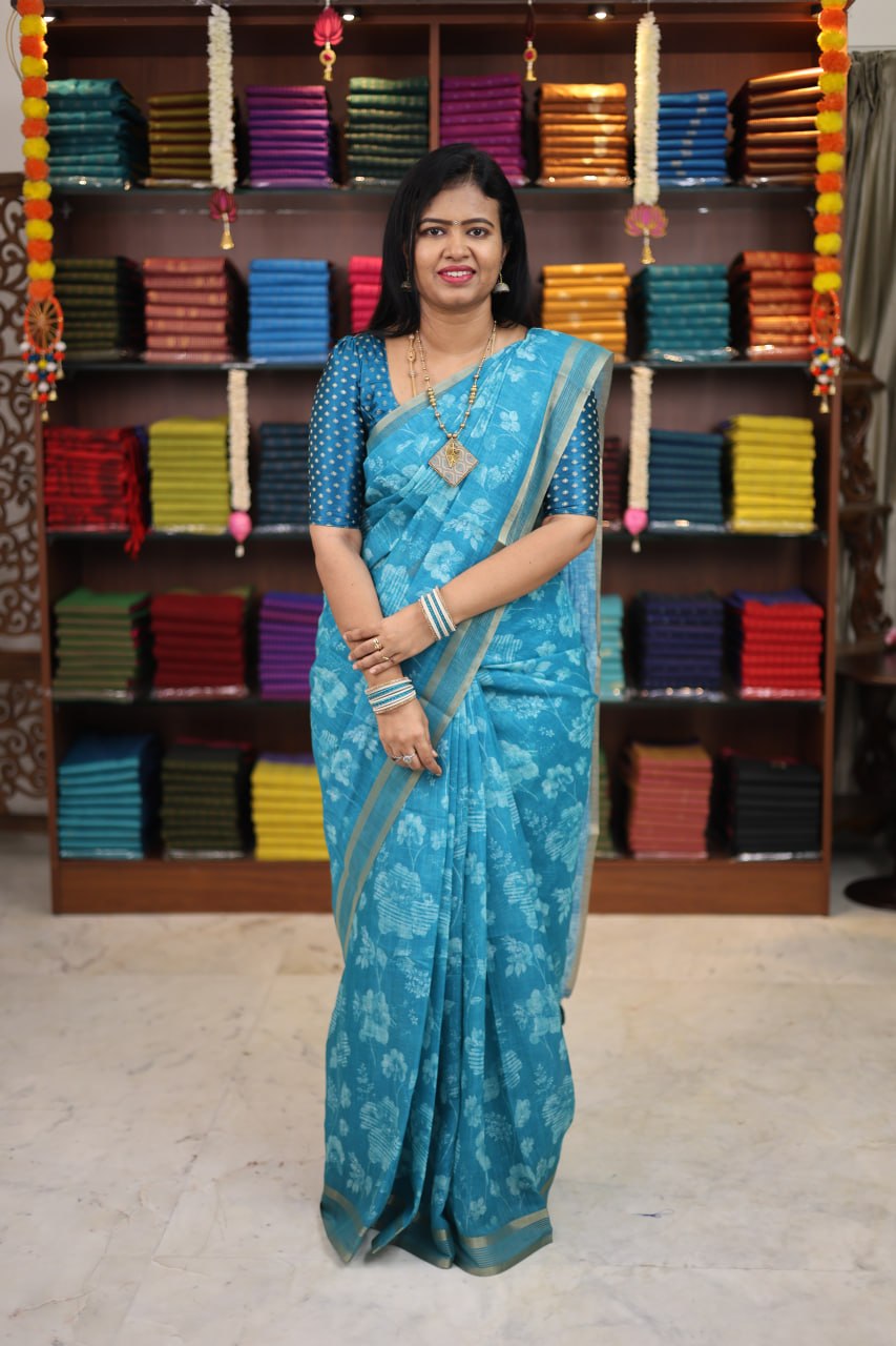 Linen Cotton Saree-Vol1