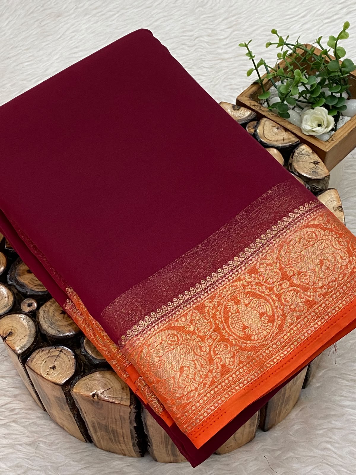 Mysore georgette Sarees