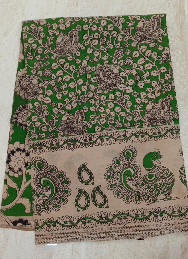 60's Count Premium Kalamkari Cotton Saree