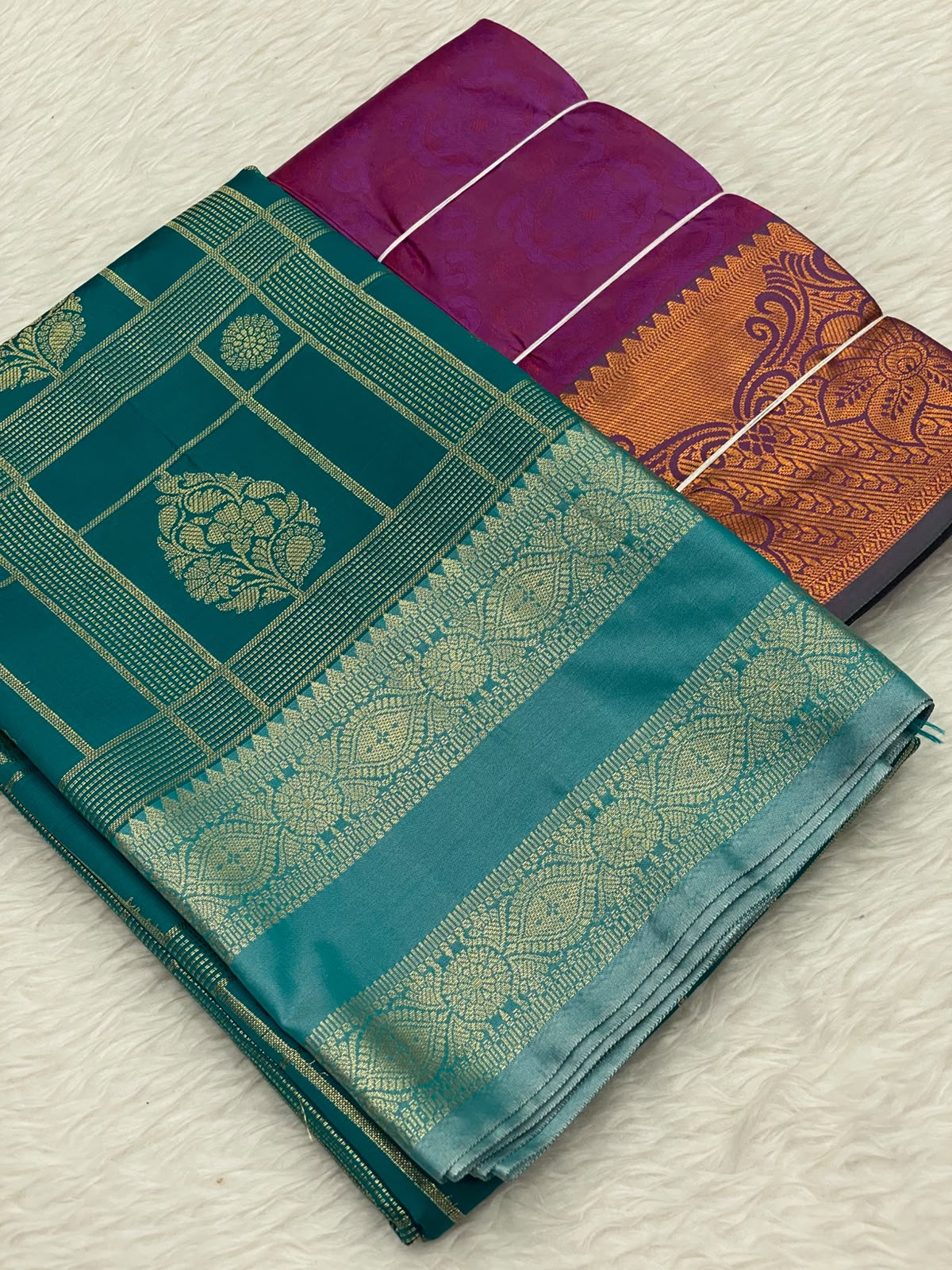 999 - Banarasi Katan Embose Saree