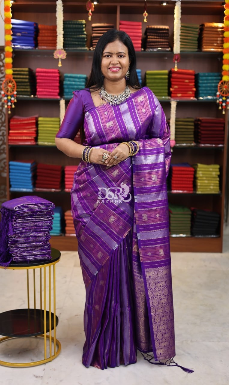 Semi Mashru Silk Sarees