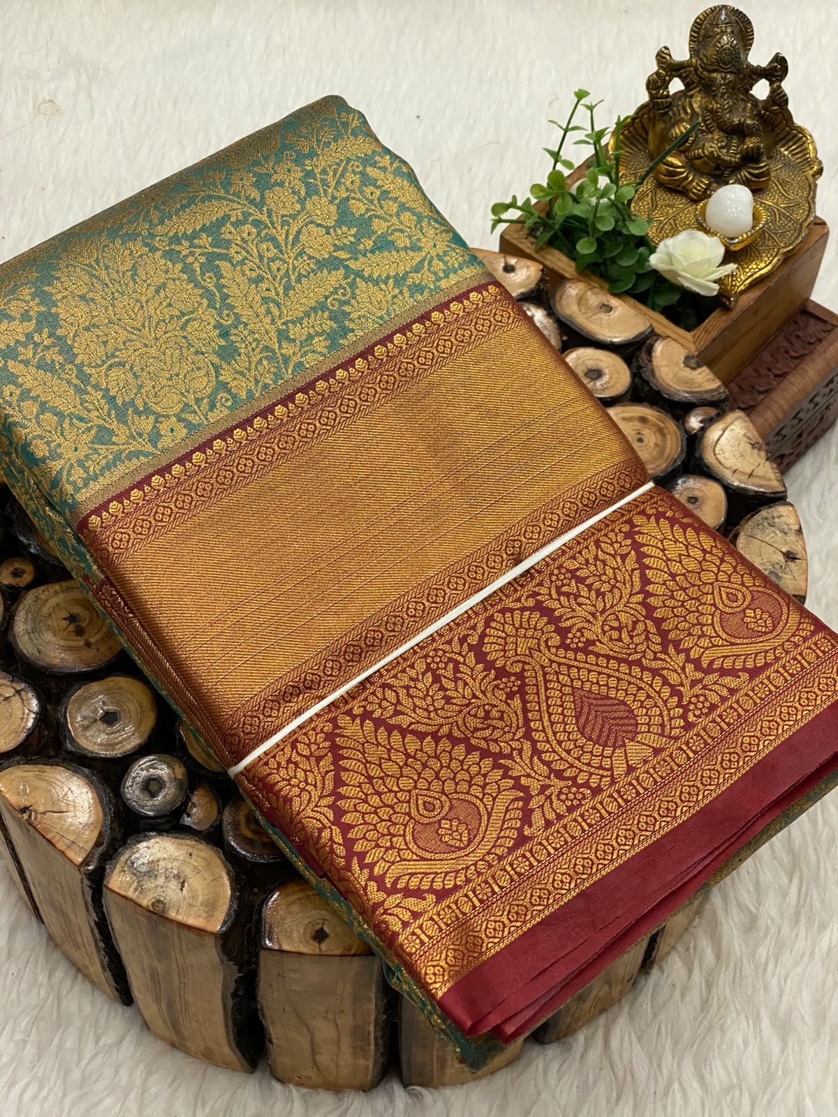Tissue Bridal Sarees