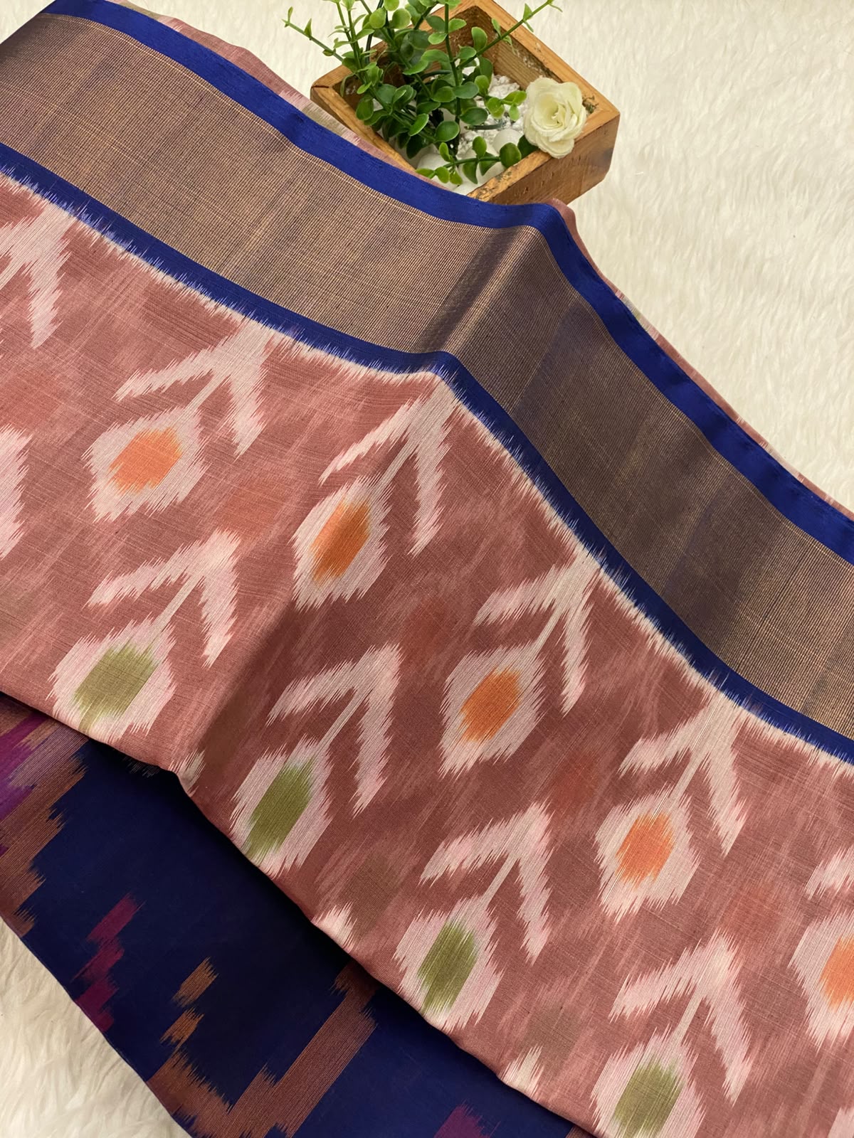 Silk Cotton Pochampally Saree