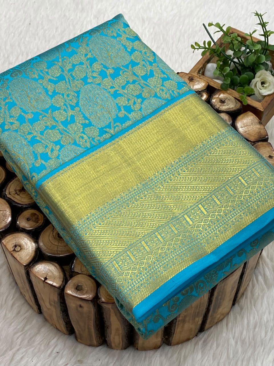 Pure Mix Brocade Bridal Saree