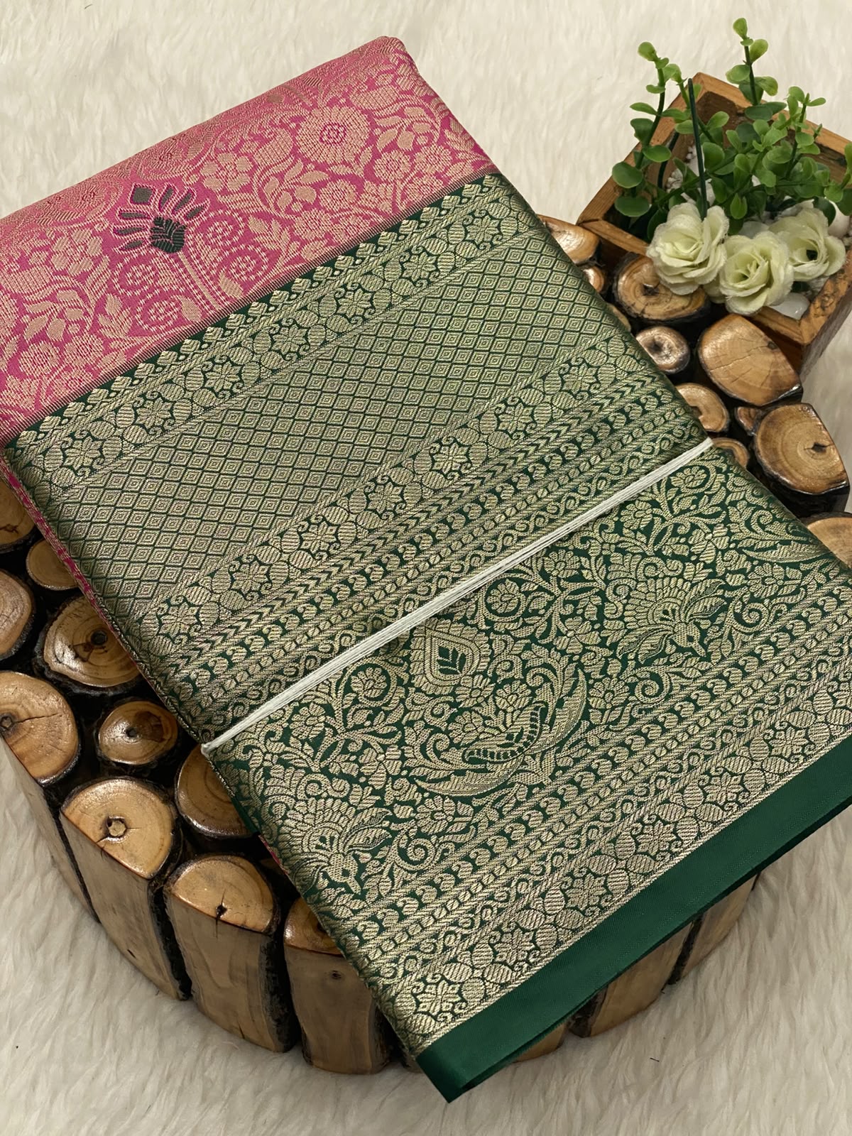 Korvai Tissue Bridal Sarees-vol2