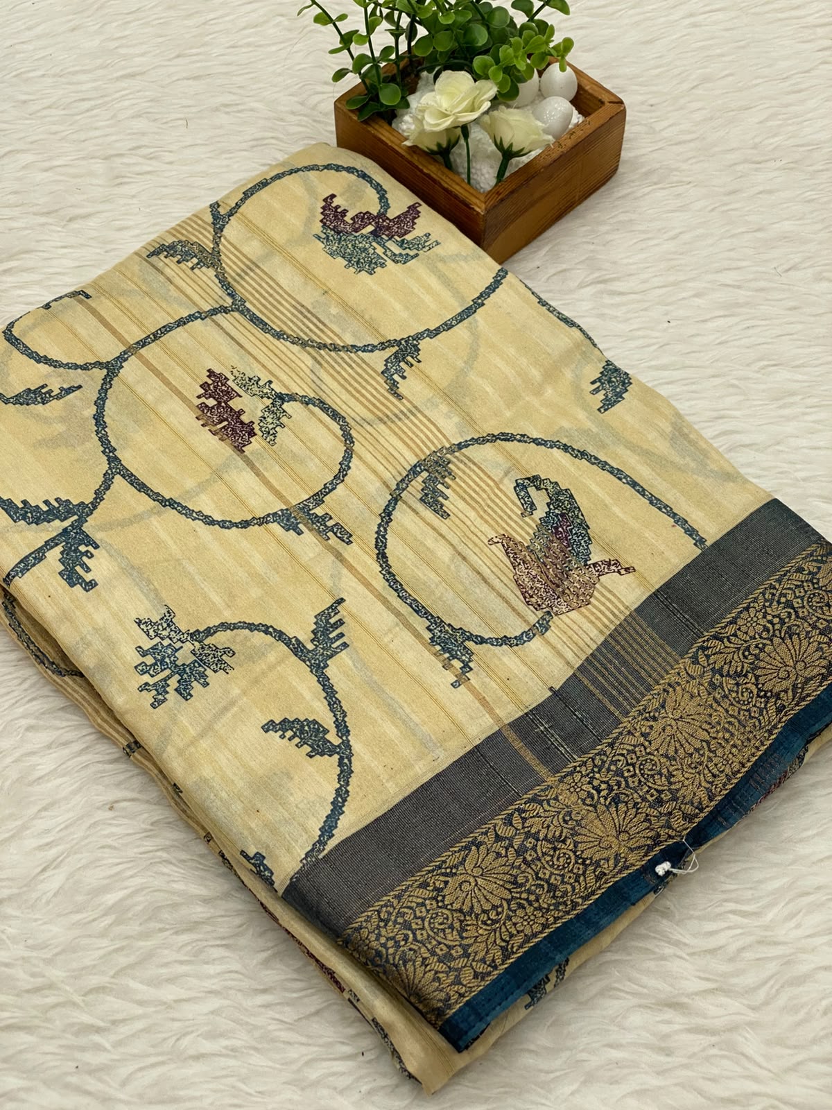 Viscose Chiffon Sarees-vol1