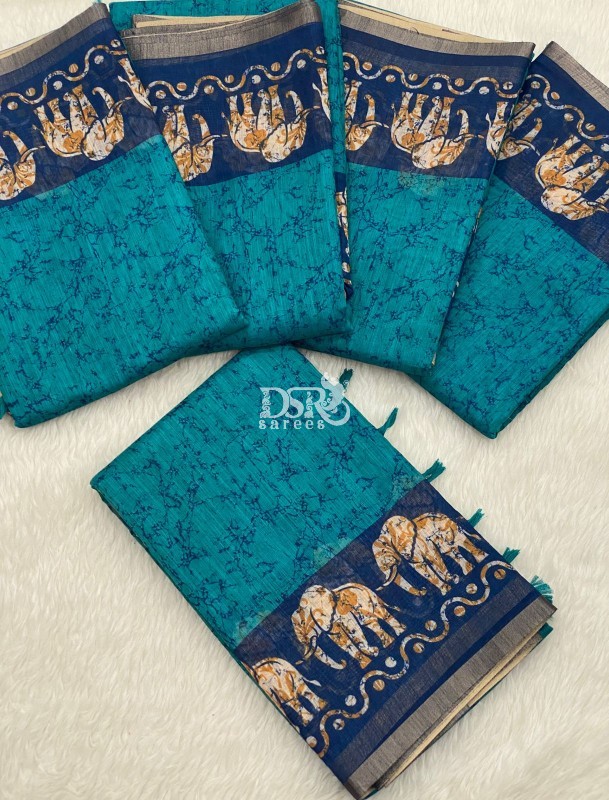 Chanderi Sico Sarees