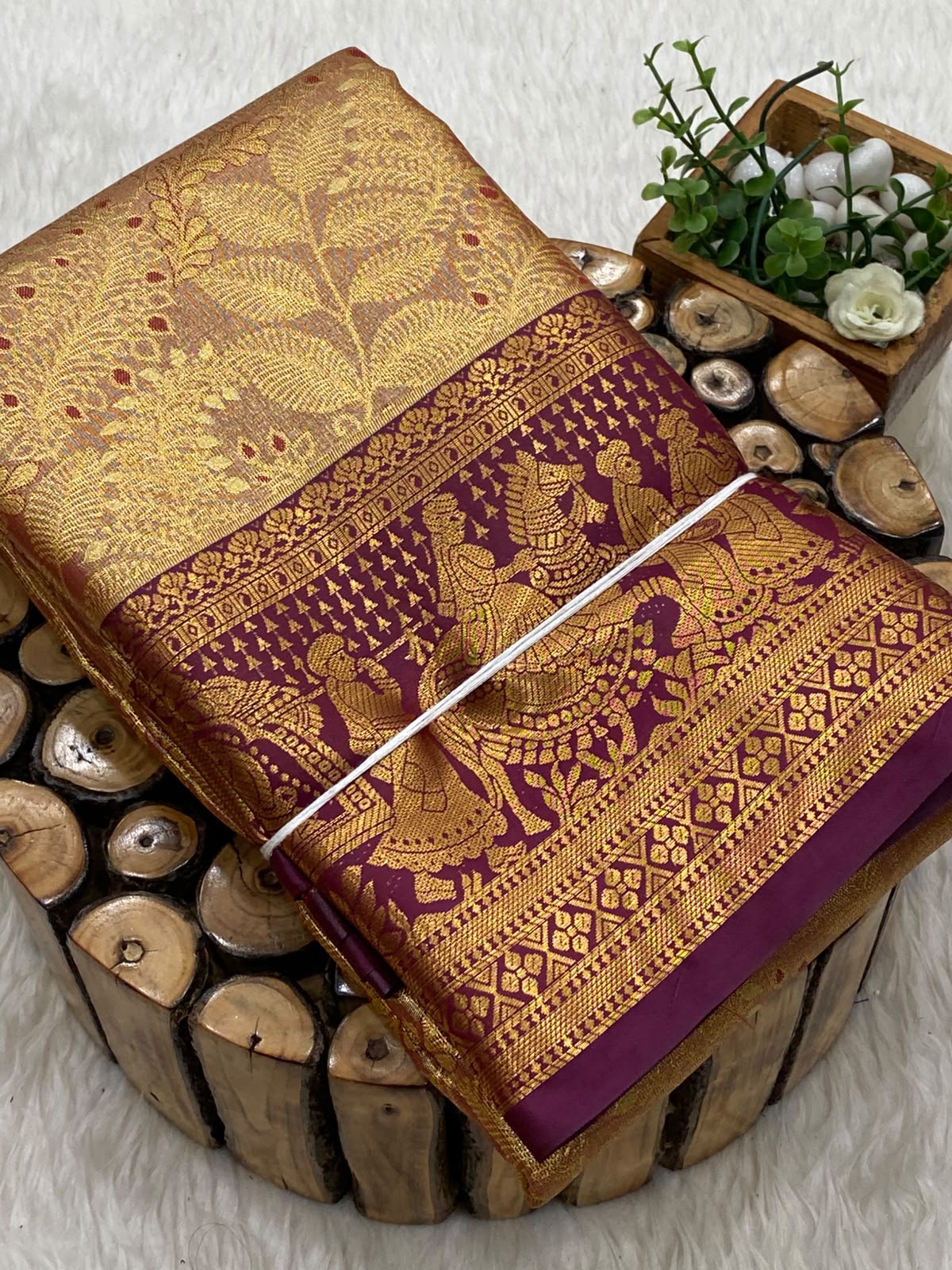 Meena Kari Tissue Bridal Sarees - vol1