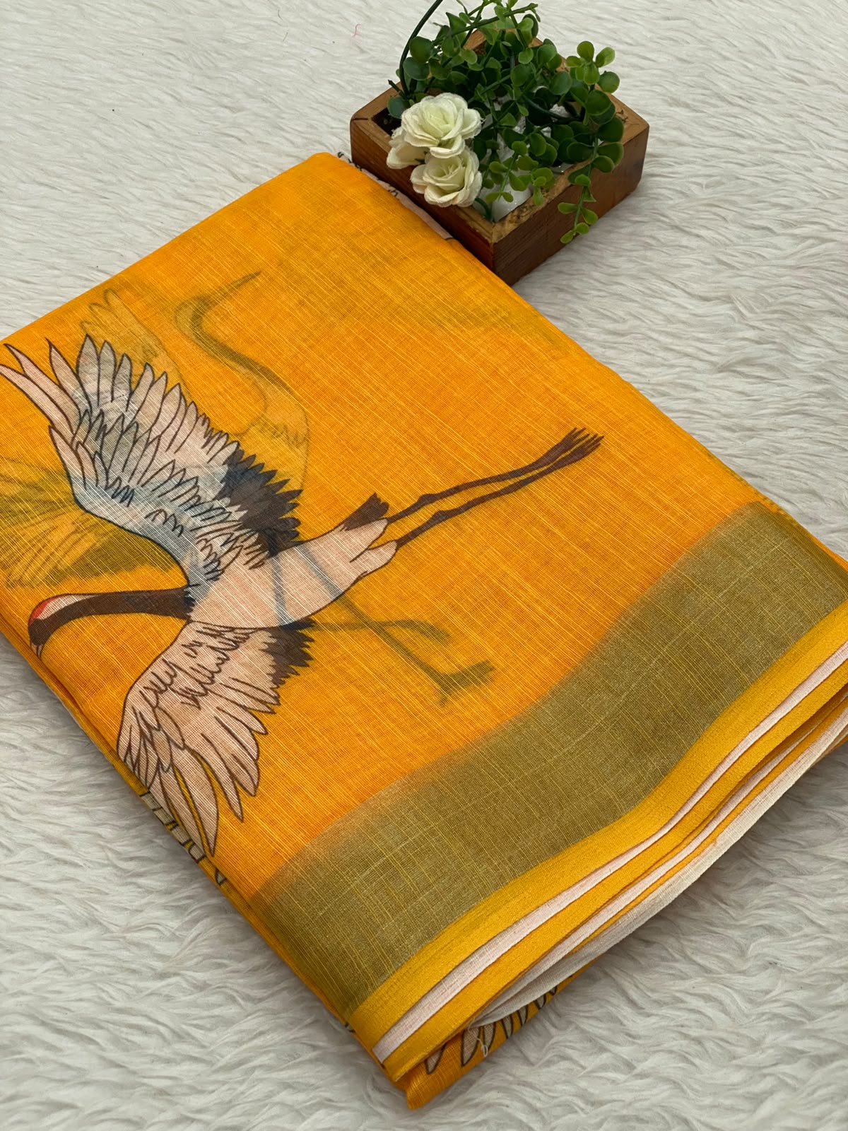 Linen Cotton Sarees