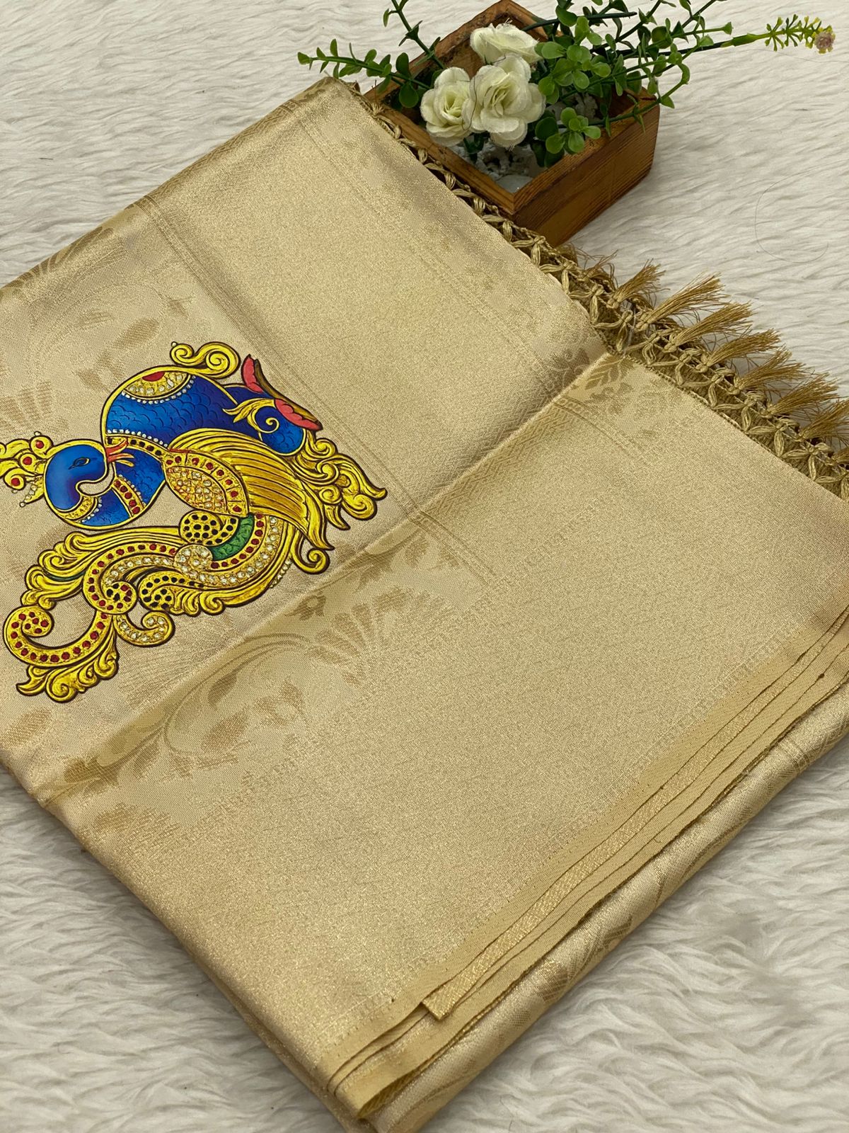 Venpattu Bridal Saree