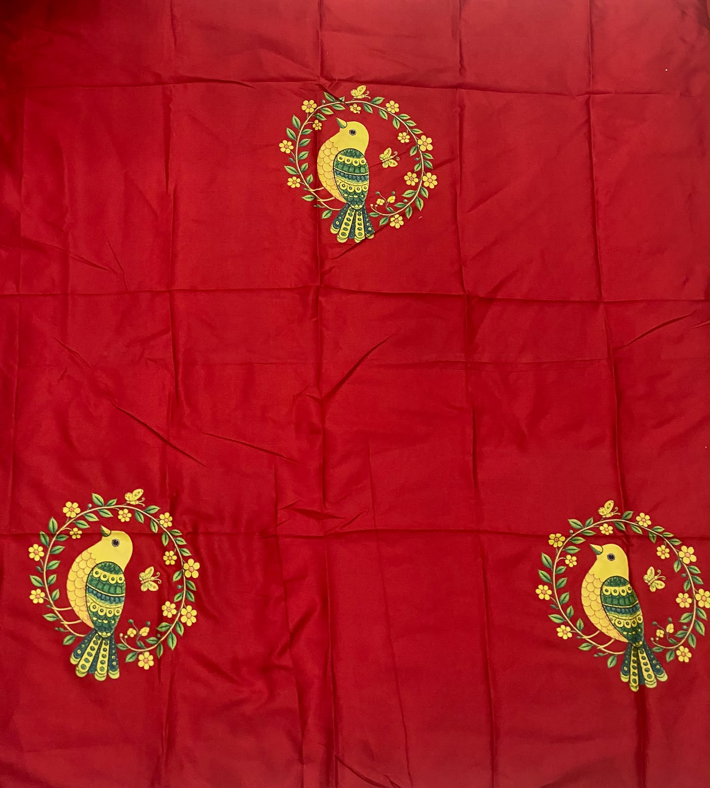 Tanjore painted blouses