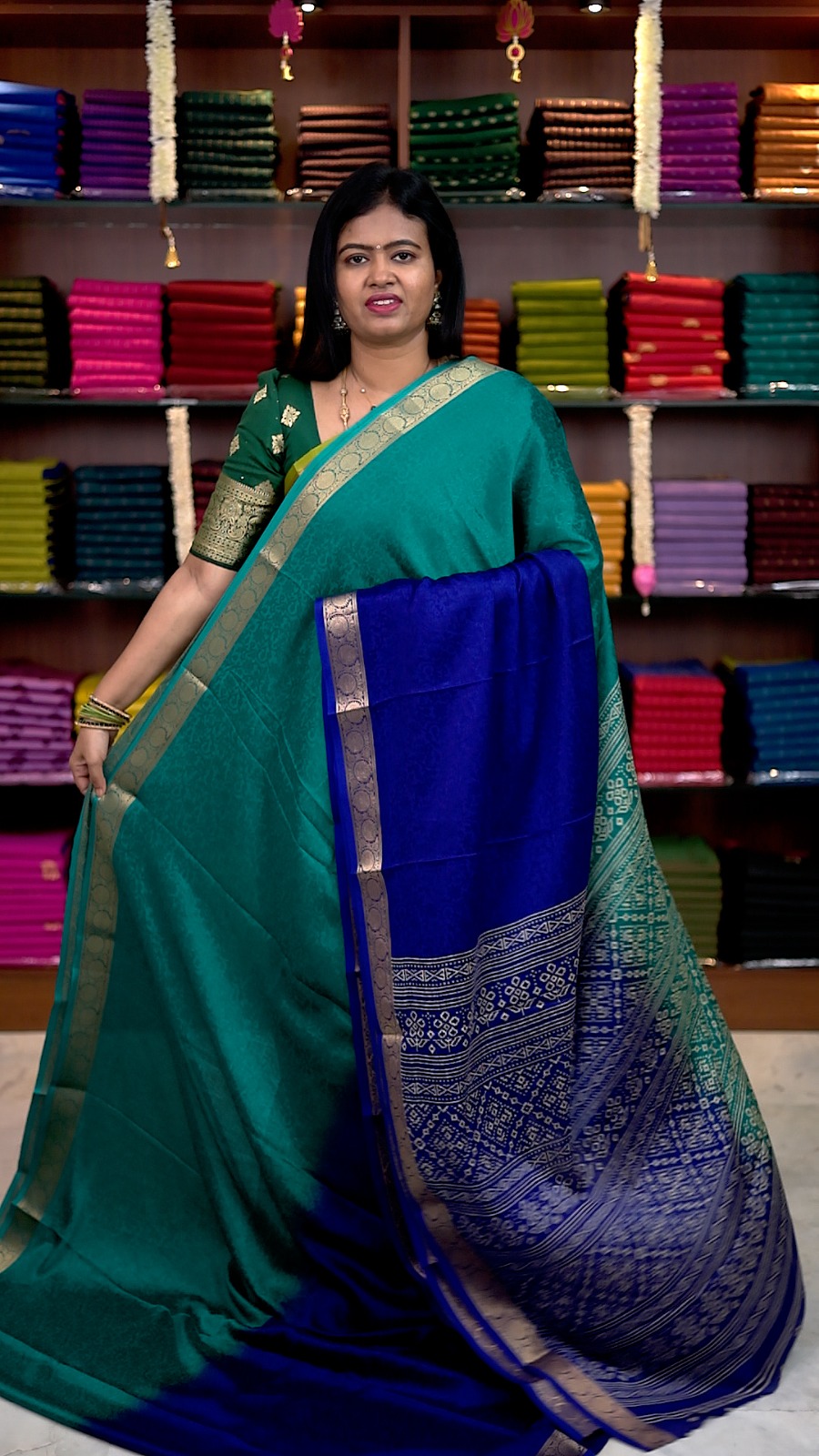 Viscose Chiffon Sarees - vol1
