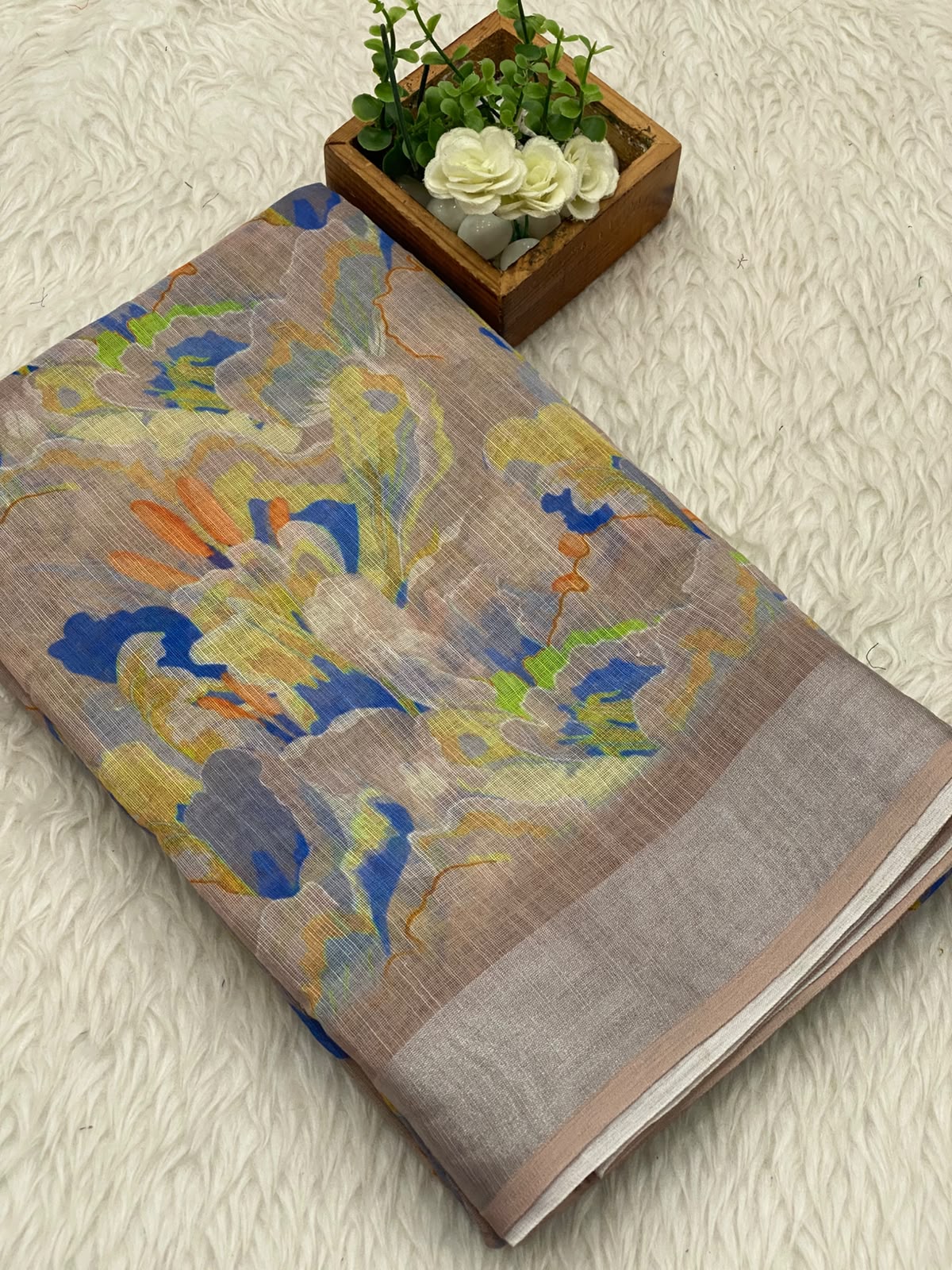 Linen Cotton Saree-Vol1
