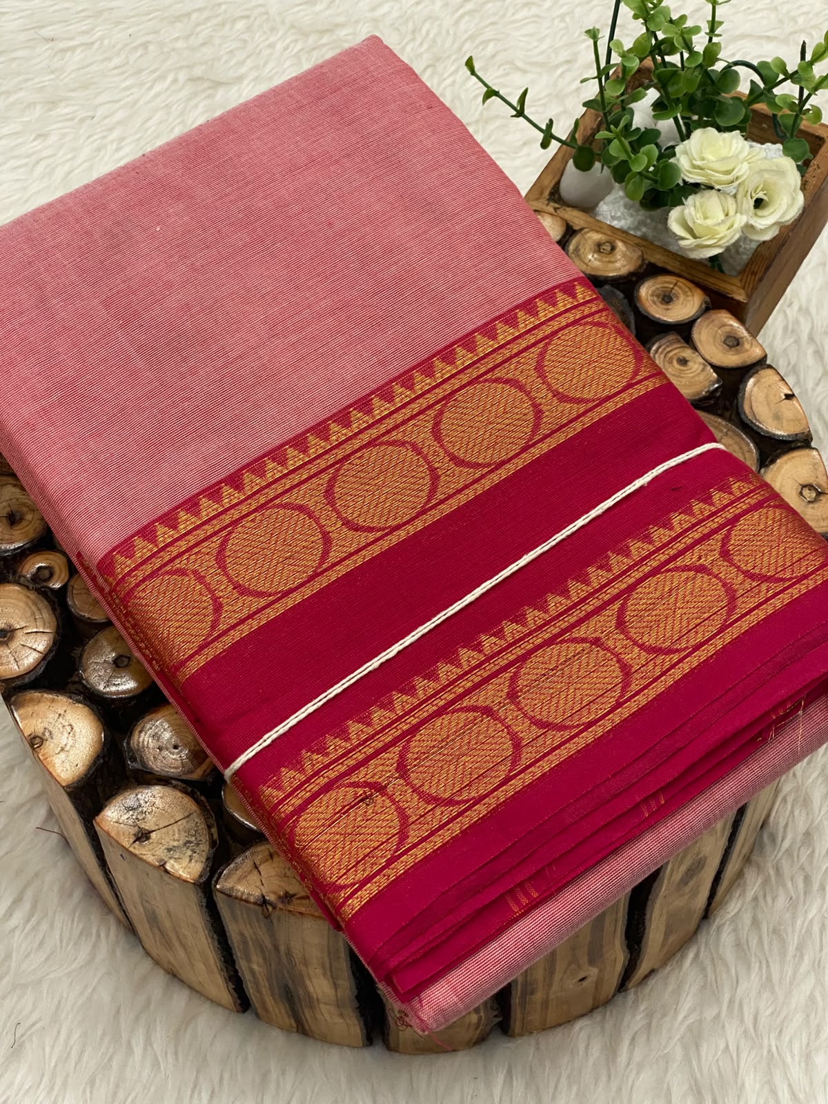 Chettinadu Cotton Saree W/B-Vol3