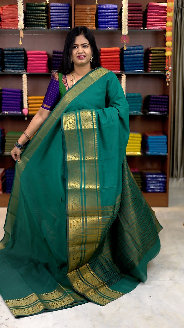 Poly Cotton Saree