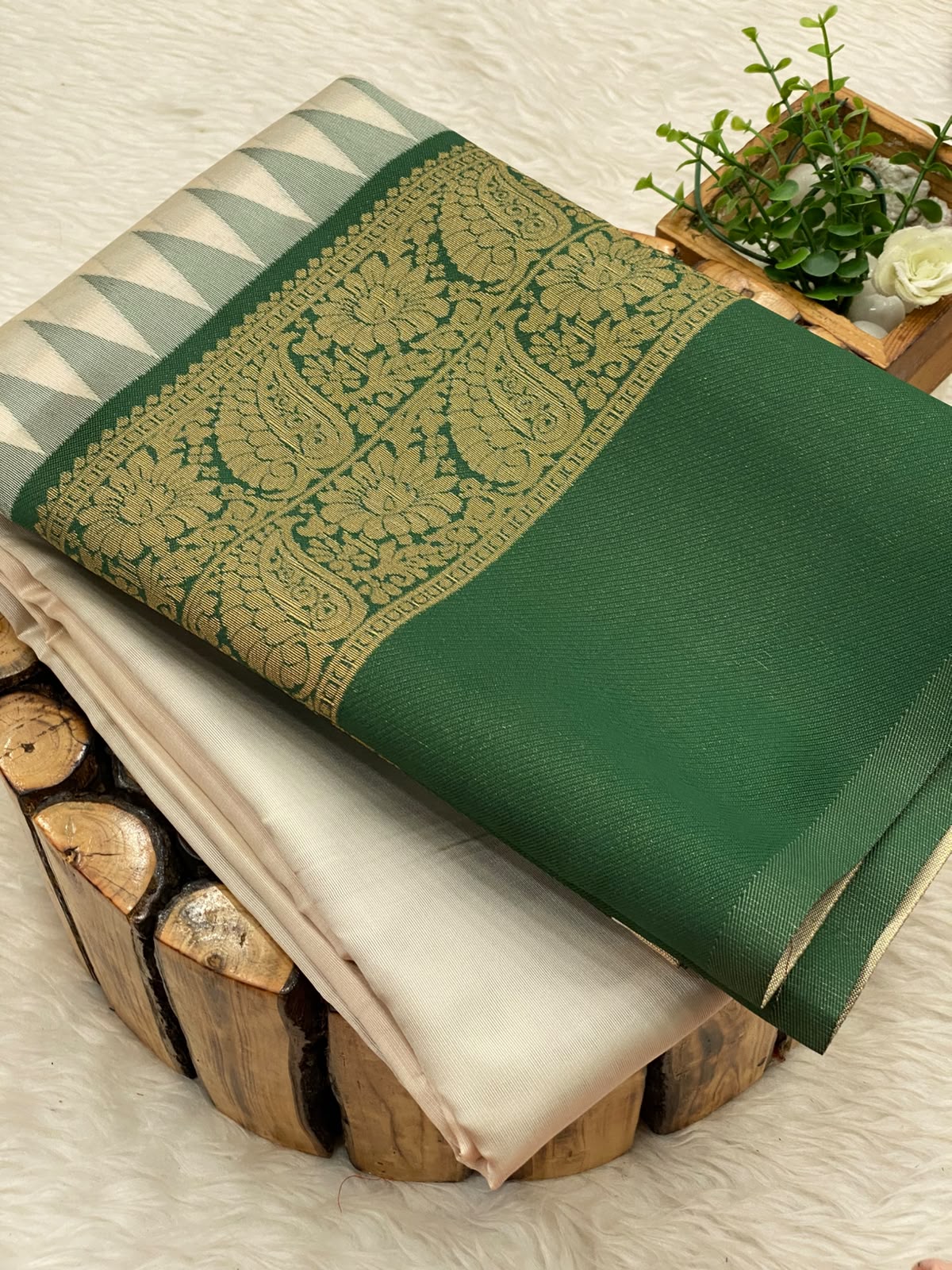 Premium Kanchi Ikkat  Sarees