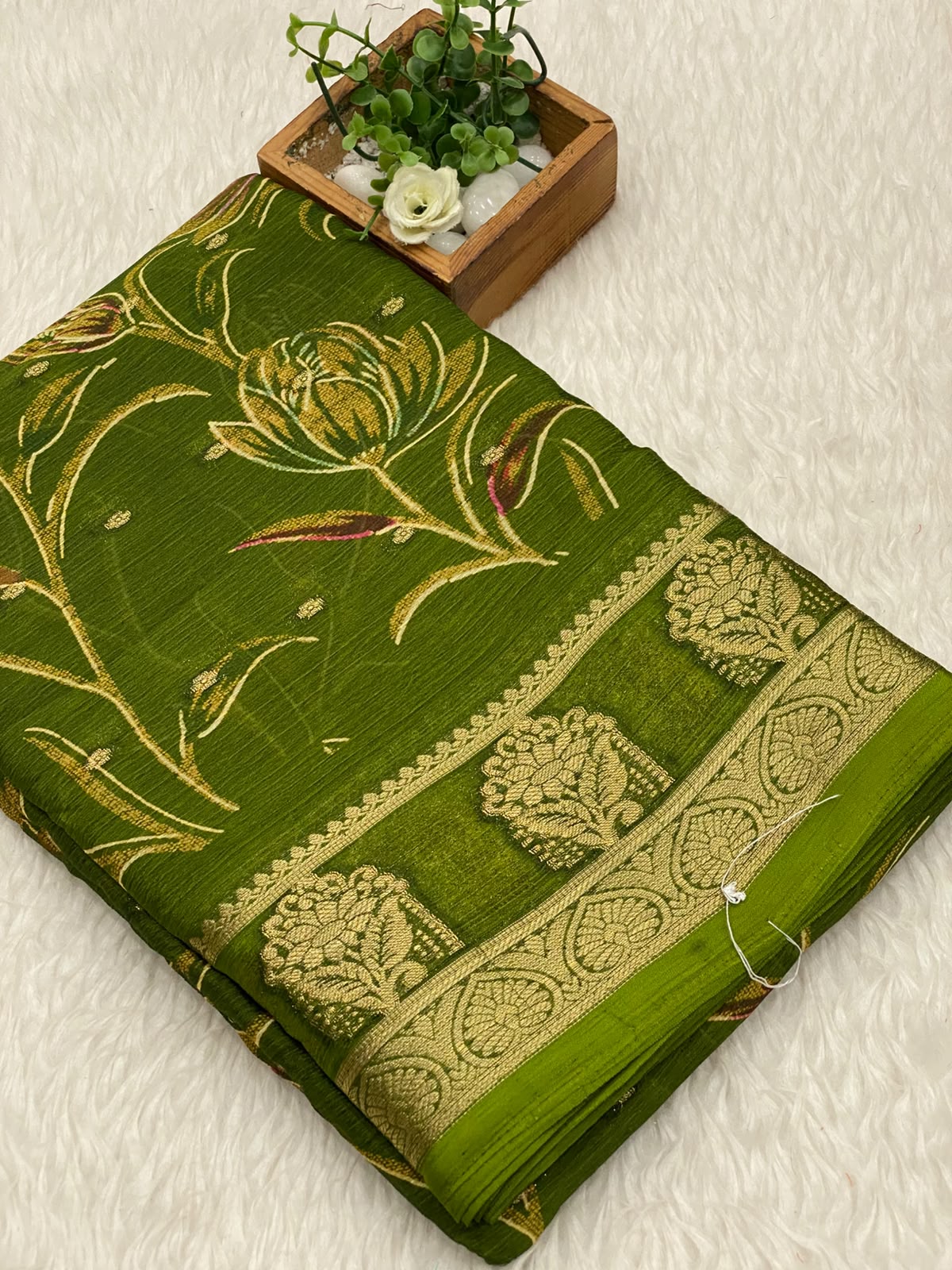 Chiffon Silk Saree
