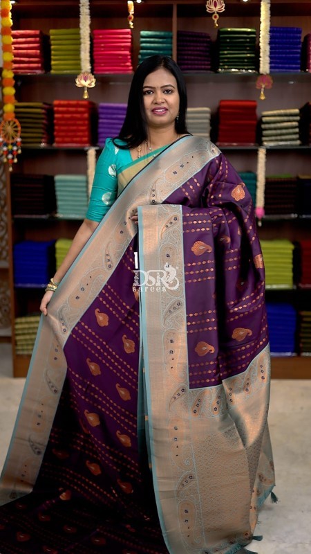 Premium Kanchi Korvai Border Saree