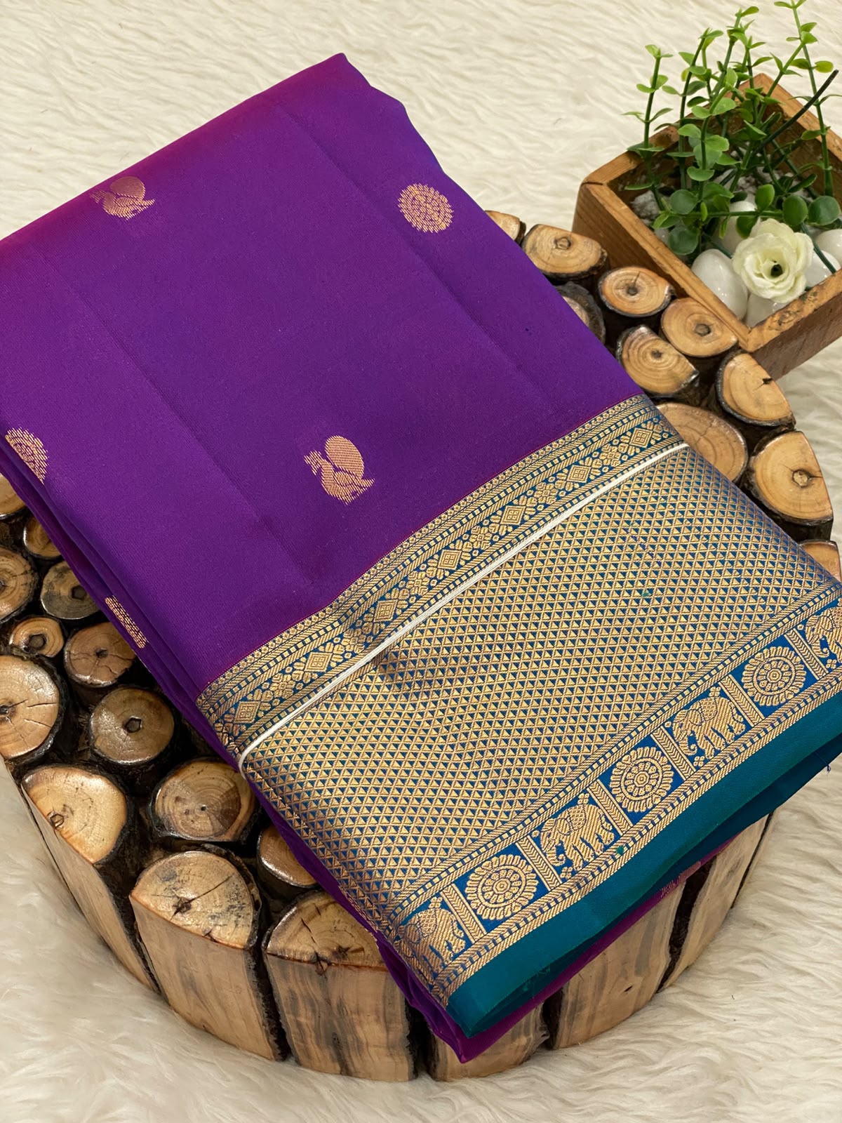 Pure Silk Udal Butta Saree