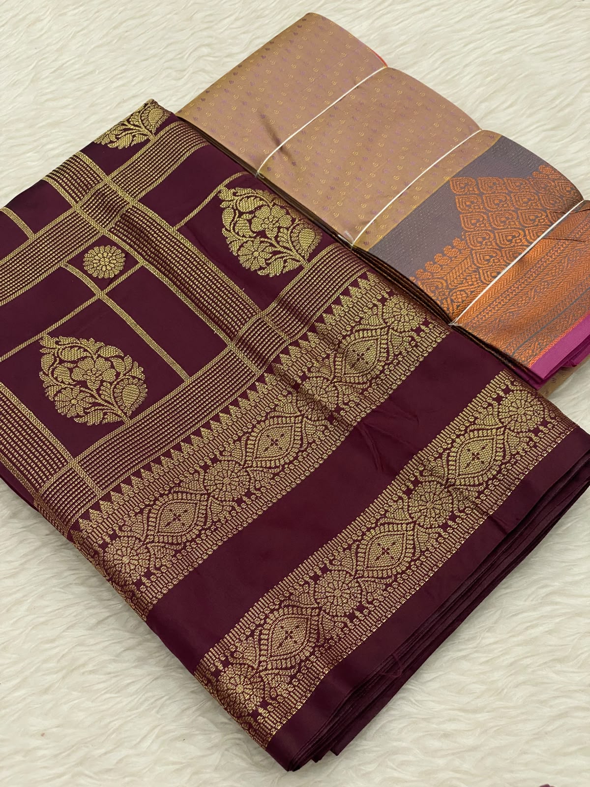 999 - Banarasi Katan Embose Saree