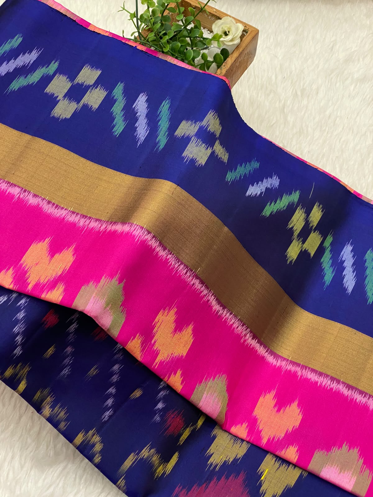 Pure Silk Pochampally Pattu Saree
