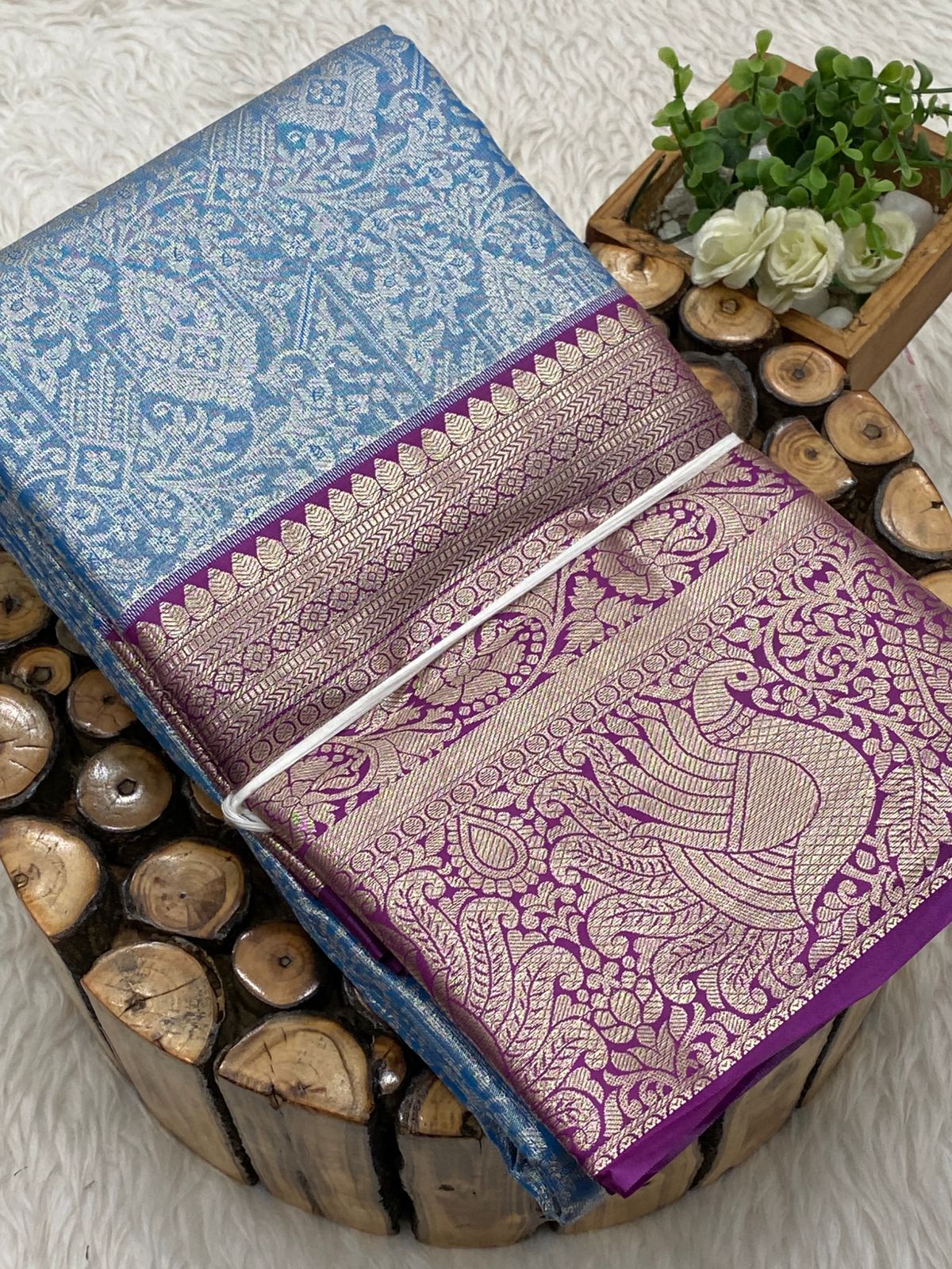Tissue Bridal Sarees