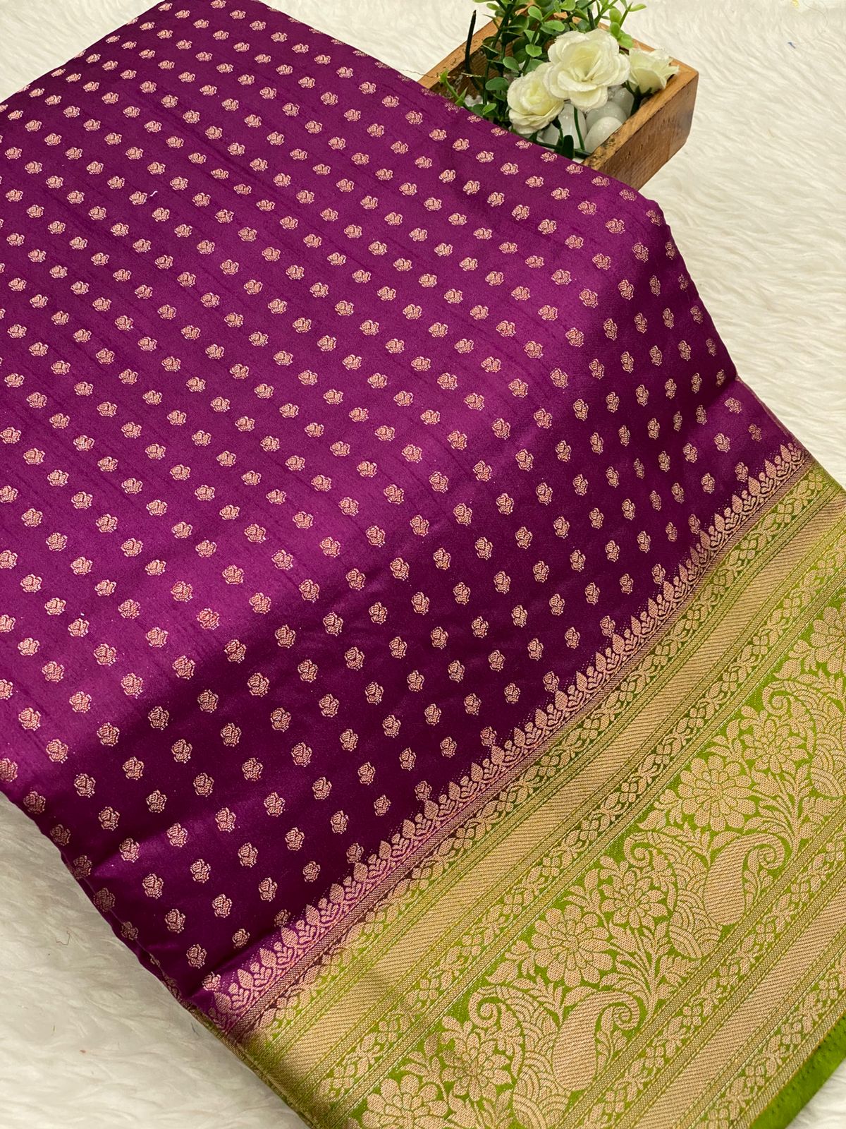 Banarasi Brocade Silk Saree