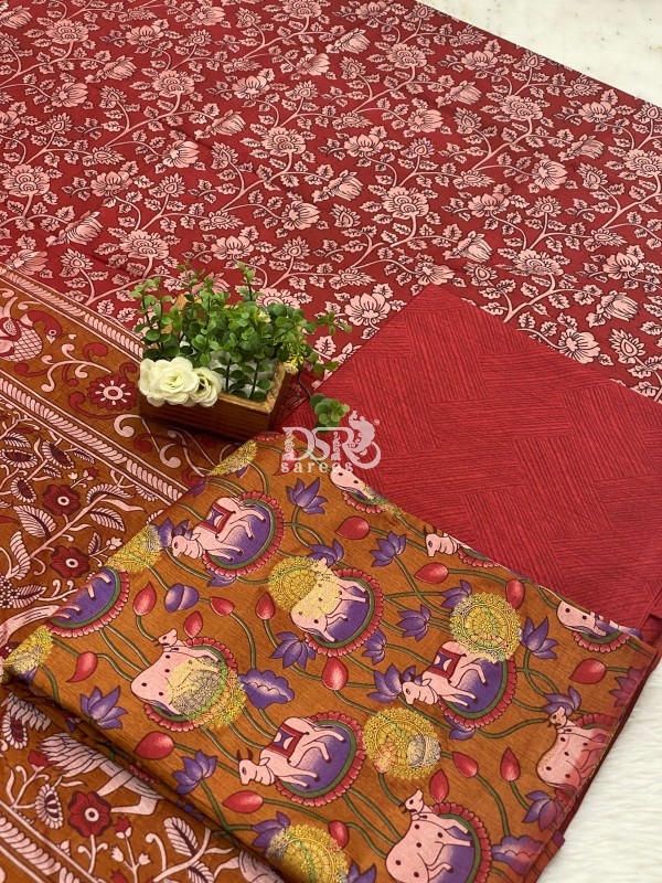 Semi Patola Silk salwar