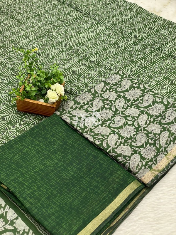 Semi Patola Silk salwar