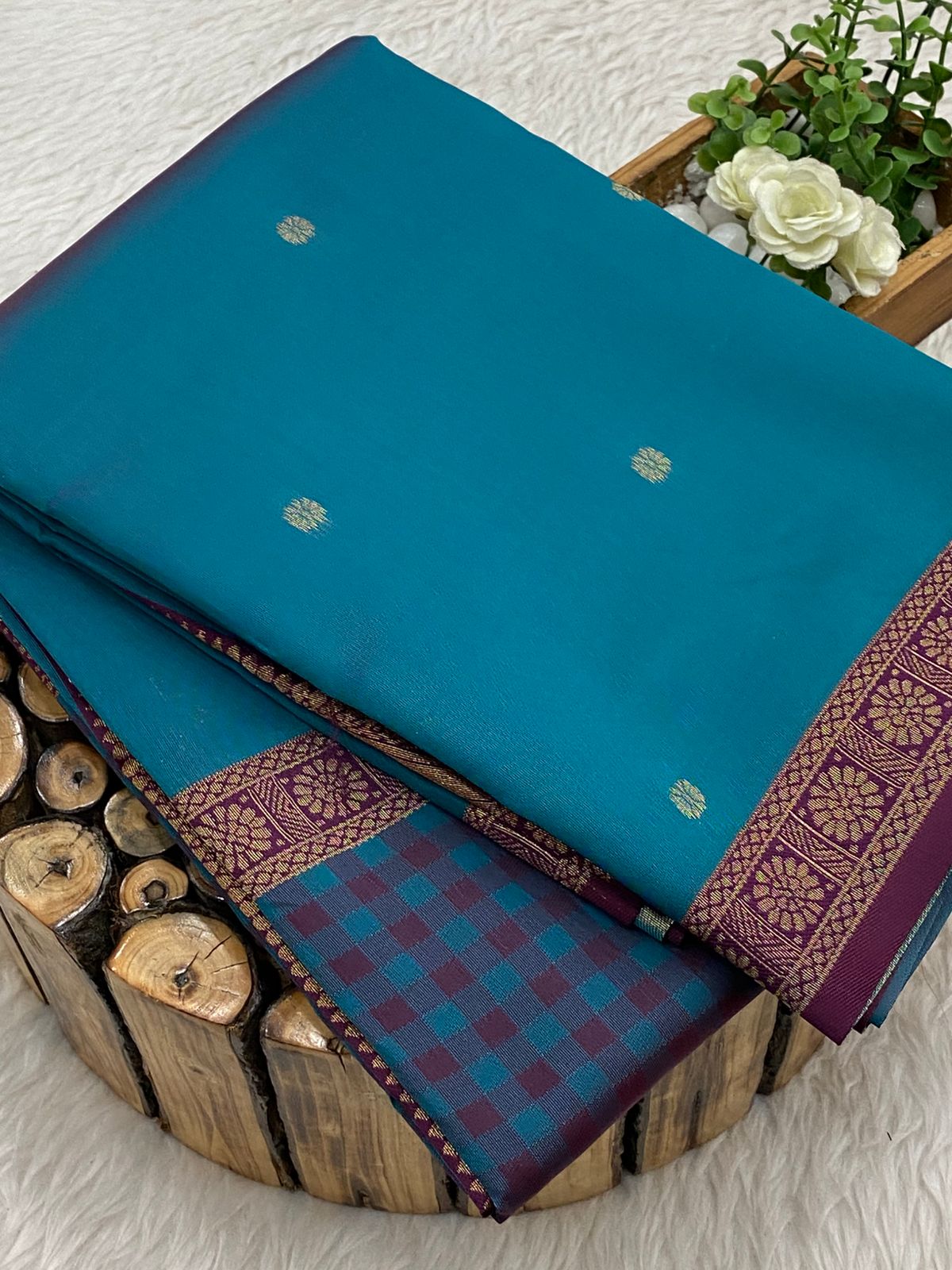 Premium Kanchi Mubbagam Sarees