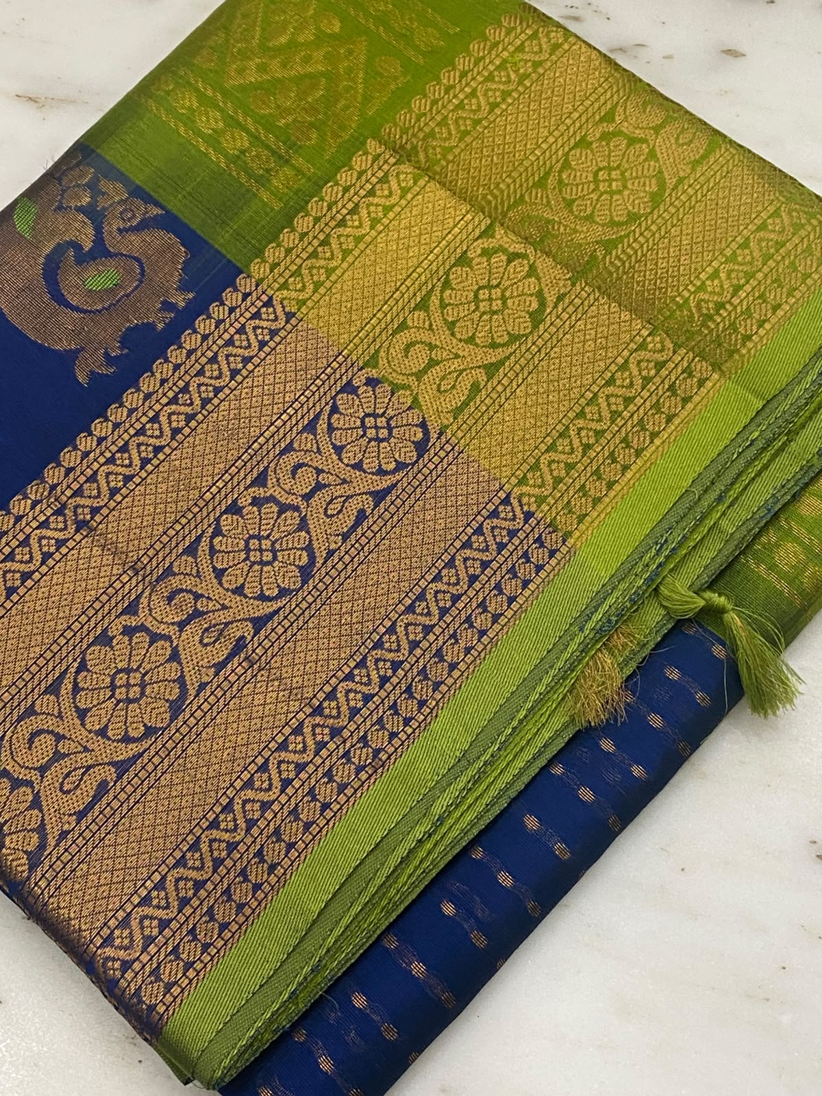 Korvai Silk Cotton Saree