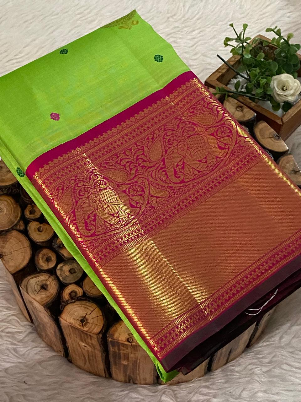 Handloom Bridal Pattu Saree