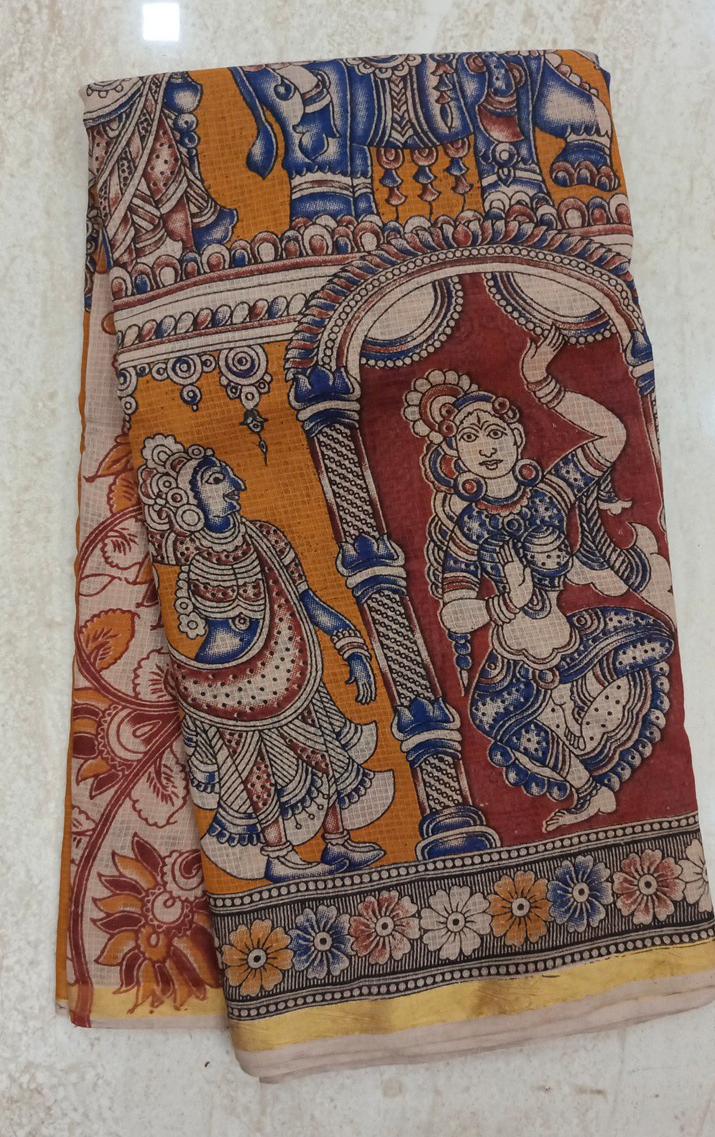 Kota Cotton Sarees with Zari