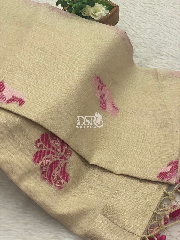 Premium Linen Cotton Sarees